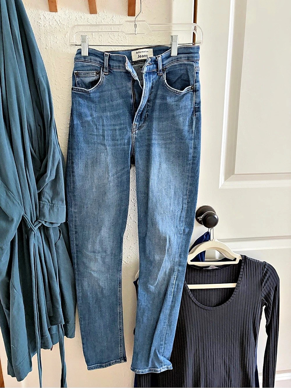 Reformation Jeans Blue Waist 26
